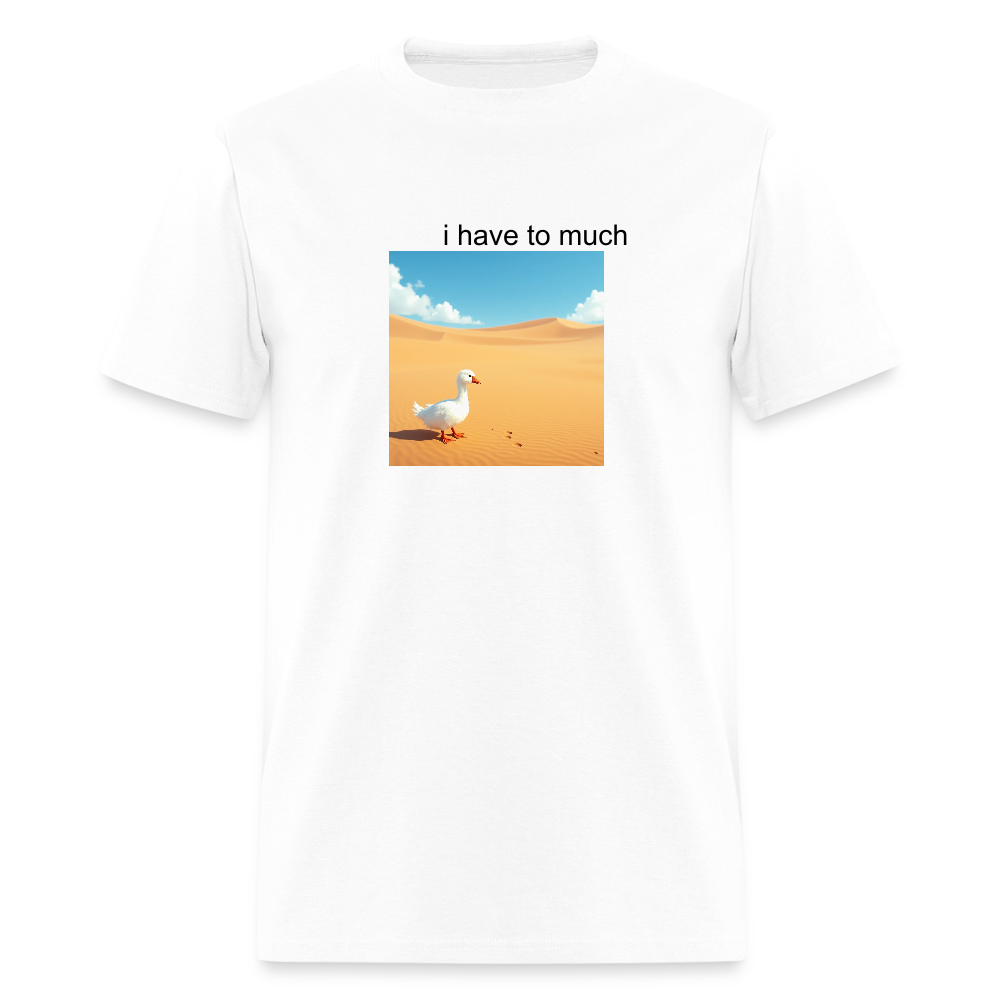 i have to much - white