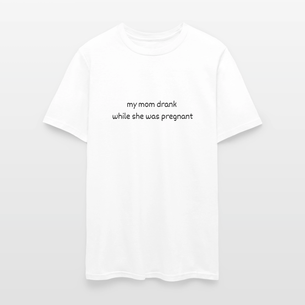 Alcoholic Mom - white